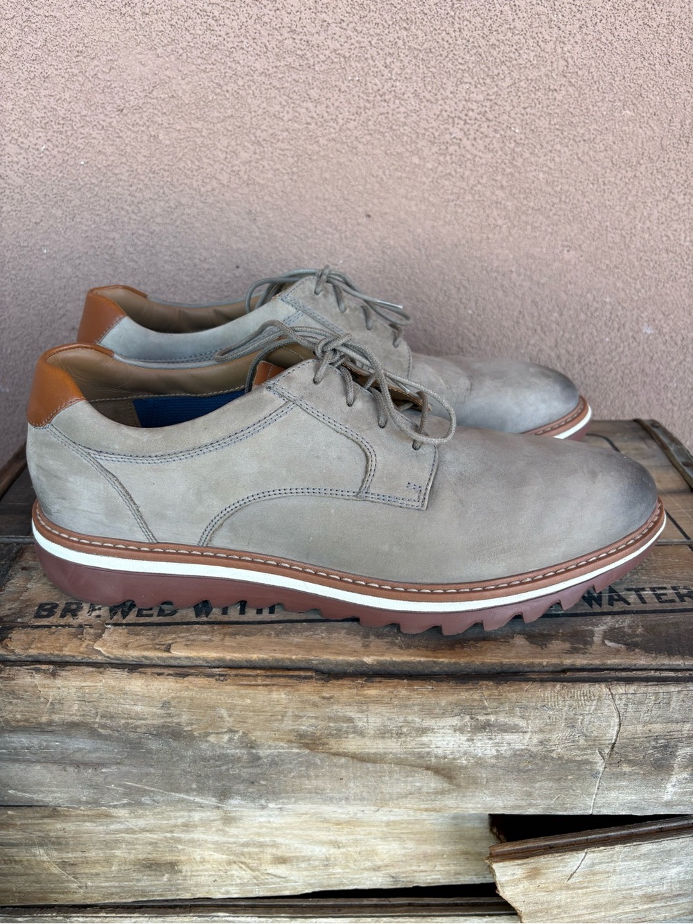 Johnston & Murphy Men’s Brayden Plain Toe Dress Shoe